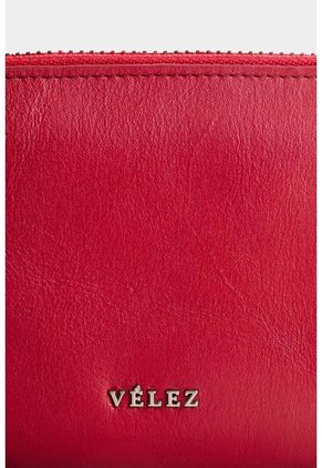 Porta Chequera De Cuero Para Mujer Angola Porta Chequera De Cuero Para Mujer Angola Rojo VÉLEZ