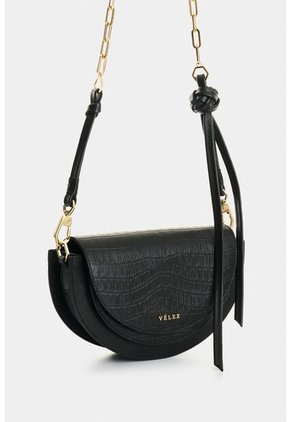 Manos Libres De Cuero Para Mujer Luna Manos Libres De Cuero Para Mujer Luna Negro VÉLEZ