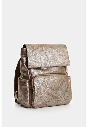 Morral De Cuero Folia Para Mujer Zermat Morral De Cuero Folia Para Mujer Zermat Plata VÉLEZ