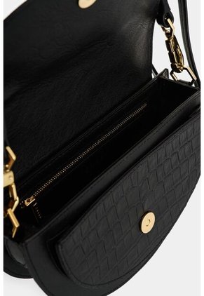 Manos Libres De Cuero Para Mujer Luna Manos Libres De Cuero Para Mujer Luna Negro VÉLEZ