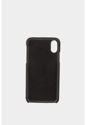 Porta Celular Bence De Cuero Negro