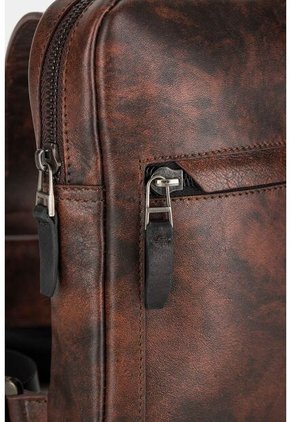 Manos Libres Mikeno De Cuero Para Hombre Efecto Abatanado Artesanal Manos Libres Mikeno De Cuero Para Hombre Efecto Abatanado Artesanal Brandy Vélez