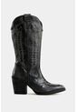 Botas Texanas Riveros De Cuero Para Mujer Bordado Decorativo Botas Texanas Riveros De Cuero Para Mujer Bordado Decorativo Negro 41 VÉLEZ de Vélez