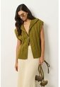 Chaleco Tejido Para Mujer Quimera Chaleco Tejido Para Mujer Quimera Verde Oliva M VÉLEZ de Vélez
