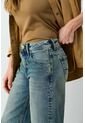 Jean Wide Leg High Waist Para Mujer Aqua Jean Wide Leg High Waist Para Mujer Aqua Azul 10 VÉLEZ de Vélez