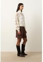 Sweater Oversize Cuello Alto En Algodón Para Mujer Runas Sweater Oversize Cuello Alto En Algodón Para Mujer Runas Crema XL VÉLEZ de Vélez