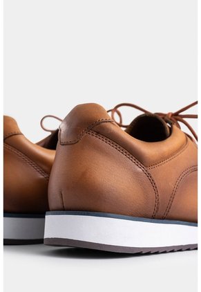 Zapatos Cordón Piero De Cuero Para Hombre Suela Con Apariencia Deportiva Zapatos Cordón Piero De Cuero Para Hombre Suela Con Apariencia Deportiva Miel 42 VÉLEZ