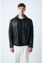 Chaqueta Belmont De Cuero Para Hombre Capucha Y Pechera Chaqueta Belmont De Cuero Para Hombre Capucha Y Pechera Negro S VÉLEZ de Vélez
