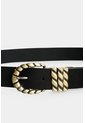 Cinturón Unifaz En Cuero Para Mujer Tikal Cinturón Unifaz En Cuero Para Mujer Tikal Negro L VÉLEZ de Vélez