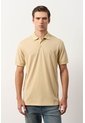 Polo Lucca Manga Corta Para Hombre Texturizada Polo Lucca Manga Corta Para Hombre Texturizada Arena L VÉLEZ de Vélez