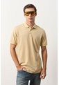 Polo Lucca Manga Corta Para Hombre Texturizada Polo Lucca Manga Corta Para Hombre Texturizada Arena L VÉLEZ de Vélez
