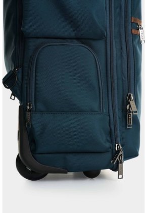 Morral De Viaje En Lona Y Cuero Para Hombre Ankara 2 Morral De Viaje En Lona Y Cuero Para Hombre Ankara 2 Azul Oscuro VÉLEZ