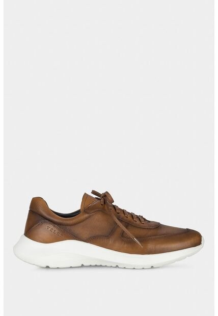 Tenis Ginger De Cuero Para Hombre Suela Deportiva Tenis Ginger De Cuero Para Hombre Suela Deportiva Miel 45 Vélez