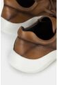 Tenis Ginger De Cuero Para Hombre Suela Deportiva Tenis Ginger De Cuero Para Hombre Suela Deportiva Miel 45 Vélez de Vélez