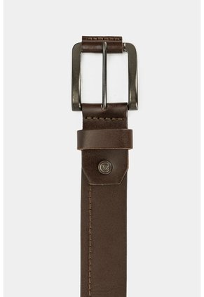 Cinturón Unifaz Stoker De Cuero Para Hombre Hebilla Pestaña De Cuero Cafe Cinturón Unifaz Stoker De Cuero Para Hombre Hebilla Pestaña De Cuero Cafe 32 VÉLEZ