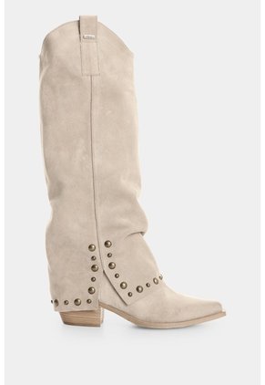 Bota En Gamuza Para Mujer Maguey Bota En Gamuza Para Mujer Maguey Arena 35 VÉLEZ