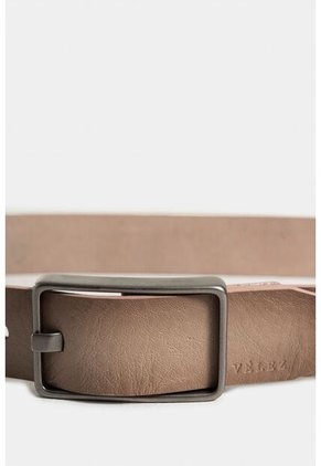 Cinturón Unifaz Samur De Cuero Para Hombre Hebilla Cuadrada Cinturón Unifaz Samur De Cuero Para Hombre Hebilla Cuadrada Arena 34 Vélez