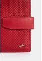 Billetera De Cuero Grabado Para Mujer Aria Billetera De Cuero Grabado Para Mujer Aria Rojo VÉLEZ de Vélez