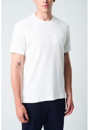 Camiseta Manga Corta Lerici Para Hombre Semi Fitted Camiseta Manga Corta Lerici Para Hombre Semi Fitted Blanco XL VÉLEZ