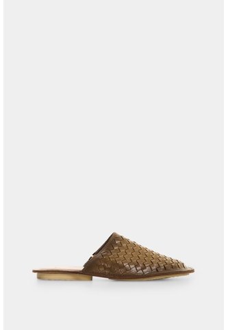 Slipper Tejido En Cuero Para Hombre Confort Slipper Tejido En Cuero Para Hombre Confort Tabaco 41 VÉLEZ Vélez