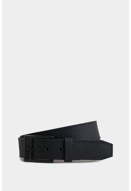 Cinturón Unifaz Cyclon De Cuero Para Hombre Punta Trapecio Cinturón Unifaz Cyclon De Cuero Para Hombre Punta Trapecio Negro 44 VÉLEZ