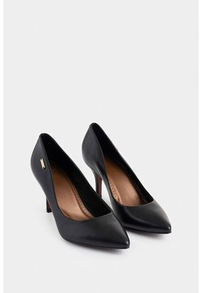 Tacones Atanasova De Cuero Para Mujer Stiletto Tacones Atanasova De Cuero Para Mujer Stiletto Negro 40 VÉLEZ