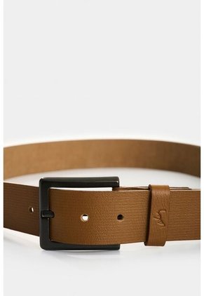 Cinturón Unifaz Vértice De Cuero Para Hombre Diseño Rayas Cinturón Unifaz Vértice De Cuero Para Hombre Diseño Rayas Miel 44 VÉLEZ