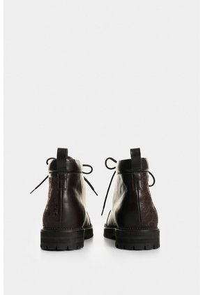 Botas Tipo Hiking En Cuero Para Hombre Nacar Botas Tipo Hiking En Cuero Para Hombre Nacar Cafe 41 VÉLEZ