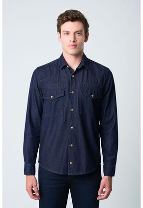 Jean Sirio De Algodón Orgánico Para Hombre Silueta Semi Ajustada Jean Sirio De Algodón Orgánico Para Hombre Silueta Semi Ajustada Azul 42 VÉLEZ