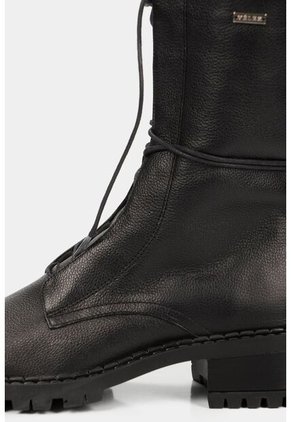 Botines Militar Paramo De Cuero Para Mujer Cordones Negro Botines Militar Paramo De Cuero Para Mujer Cordones Negro 36 VÉLEZ
