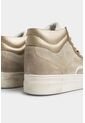 Tenis Tipo Bota Magena De Cuero Para Mujer Acabado Vintage Tenis Tipo Bota Magena De Cuero Para Mujer Acabado Vintage Arena 38 VÉLEZ de Vélez