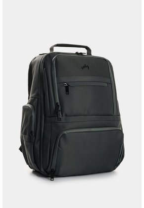 Morral Edén En Lona Y Cuero Para Hombre Multifuncional Morral Edén En Lona Y Cuero Para Hombre Multifuncional Gris VÉLEZ