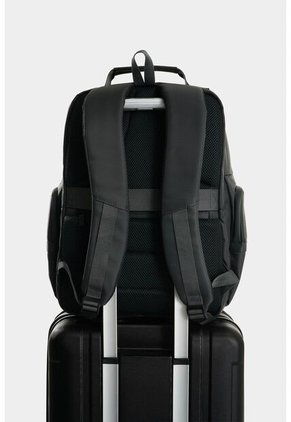 Morral Edén En Lona Y Cuero Para Hombre Multifuncional Morral Edén En Lona Y Cuero Para Hombre Multifuncional Gris VÉLEZ