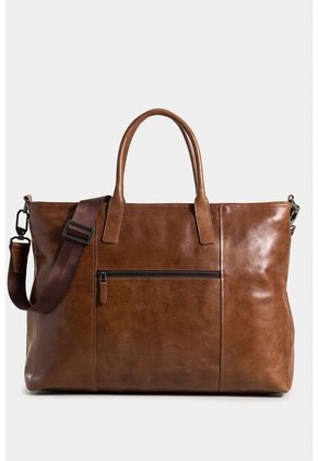 Shopping Esencial En Cuero Para Hombre Efecto Artesanal Shopping Esencial En Cuero Para Hombre Efecto Artesanal Miel Vélez