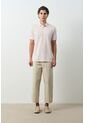 Polo Lucca Manga Corta Para Hombre Texturizada Polo Lucca Manga Corta Para Hombre Texturizada Rosado XL VÉLEZ de Vélez
