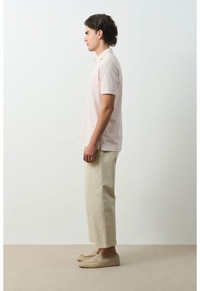 Polo Lucca Manga Corta Para Hombre Texturizada Polo Lucca Manga Corta Para Hombre Texturizada Rosado XL VÉLEZ