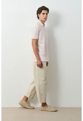 Polo Lucca Manga Corta Para Hombre Texturizada Polo Lucca Manga Corta Para Hombre Texturizada Rosado XL VÉLEZ