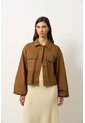 Chaqueta Senda Trucker Para Mujer Oversized Chaqueta Senda Trucker Para Mujer Oversized Miel L VÉLEZ de Vélez