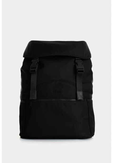 Tula Morral En Lona Y Cuero Para Hombre Tessa Tula Morral En Lona Y Cuero Para Hombre Tessa Negro VÉLEZ