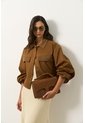 Chaqueta Senda Trucker Para Mujer Oversized Chaqueta Senda Trucker Para Mujer Oversized Miel L VÉLEZ de Vélez