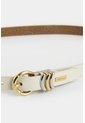 Cinturón Unifaz De Cuero Para Mujer Puntera Hexagonal Cinturón Unifaz De Cuero Para Mujer Puntera Hexagonal Blanco L VÉLEZ de Vélez