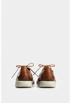 Zapatos De Cordón Borneo 2 De Cuero Para Hombre Casual Zapatos De Cordón Borneo 2 De Cuero Para Hombre Casual Miel 42 VÉLEZ