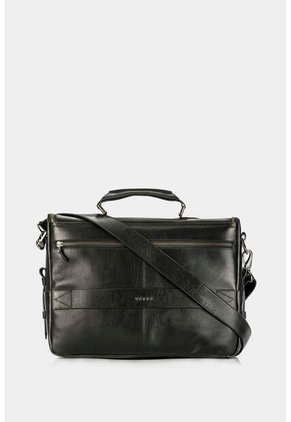 Maletín Portátil " New Archeology" De Cuero Negro Maletín Portátil " New Archeology" De Cuero Negro Vélez