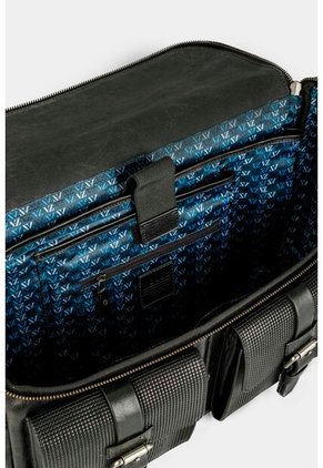 Maletín Portátil " New Archeology" De Cuero Negro Maletín Portátil " New Archeology" De Cuero Negro Vélez