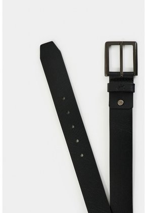 Cinturón Unifaz Vértice De Cuero Para Hombre Diseño Rayas Cinturón Unifaz Vértice De Cuero Para Hombre Diseño Rayas Negro 32 VÉLEZ