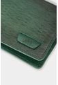 Billetera Ground De Cuero Grabado Para Hombre Efecto Envejecido Billetera Ground De Cuero Grabado Para Hombre Efecto Envejecido Verde Vélez de Vélez