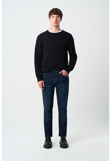 Jean Mutante Para Hombre Semi Fitted Jean Mutante Para Hombre Semi Fitted Azul Oscuro 34 VÉLEZ