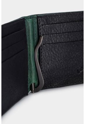 Porta Billetes Canis De Cuero Para Hombre Gancho Metálico Porta Billetes Canis De Cuero Para Hombre Gancho Metálico Negro Vélez