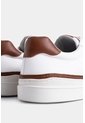 Tenis Whited De Cuero Para Hombre Detalle Contraste Tenis Whited De Cuero Para Hombre Detalle Contraste Blanco 45 VÉLEZ de Vélez