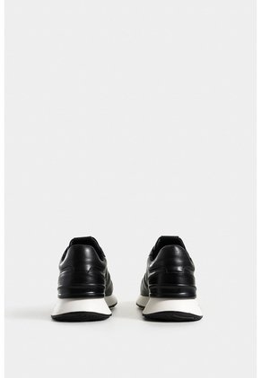 Tenis Cooper 3 De Cuero Para Hombre Spoiler En Contraste Tenis Cooper 3 De Cuero Para Hombre Spoiler En Contraste Negro 41 VÉLEZ